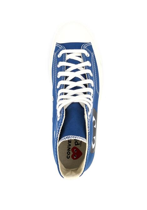 sneakers play unisex blu in tessuto COMME DES GARÇONS PLAY X CONVERSE | P1K1222